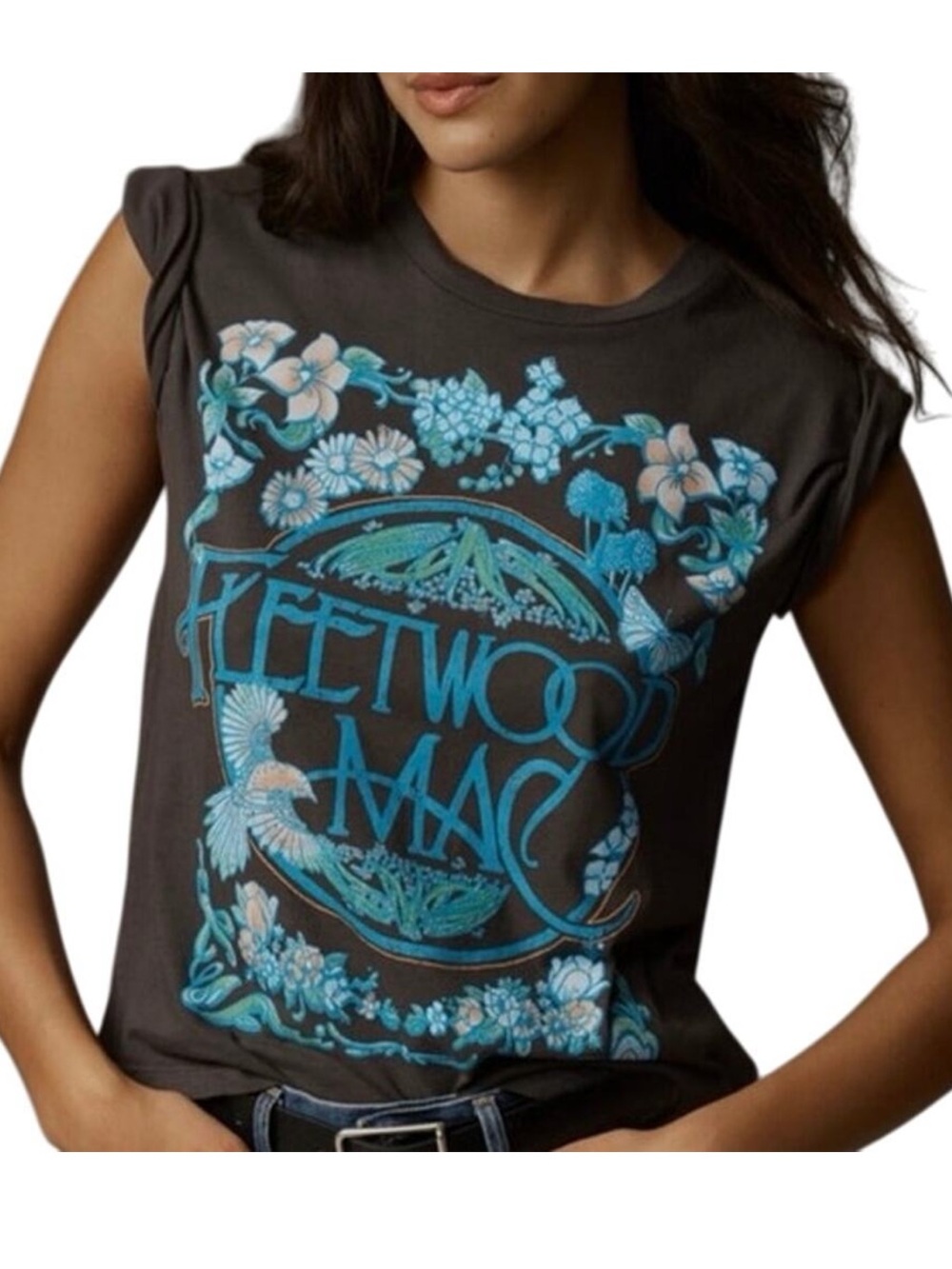 Anthropologie Letluv Fleetwood Mac Graphic Tee